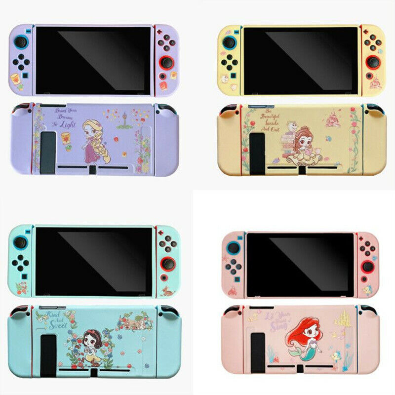 Cute princess cartoon Nintendo Switch Oled Case Skin soft Shell