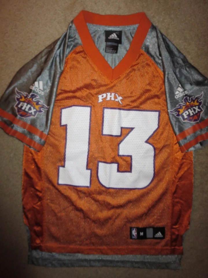 Camiseta deportiva Steve Nash #13 Phoenix Suns NBA Adidas juvenil M 10-12 mediana  Foto 4 de 4