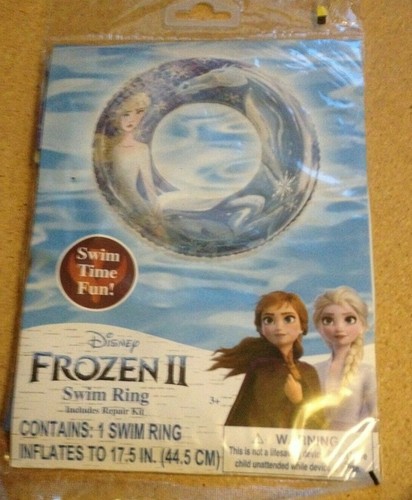 Disney Jr Frozen II Swim Ring & Beach Ball Lot~NEW~Age 3-6~Inflatable H2O GO! - Picture 2 of 7