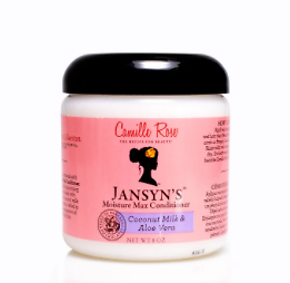 Camille Rose Jansyn's Moisture Max Conditioner Coconut Milk & Aloe Vera 8 oz