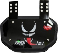 Feed Me Football Back Plate - Back Bone Protection for Shoulder Pads