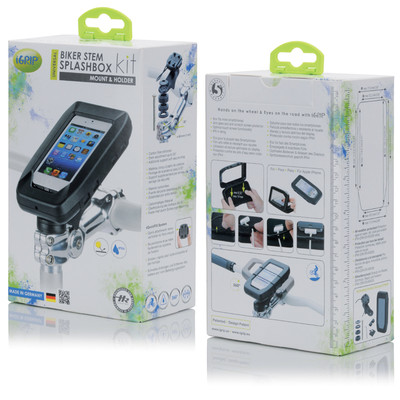 HR iGrip Universal Biker Stem Splashbox Made in Germany