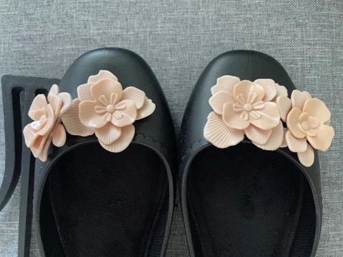 Zaxy Flowers Grendene Black