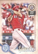 2018 Topps Gypsy Queen #127 Scott Schebler - Cincinnati Reds MLB Baseball Card