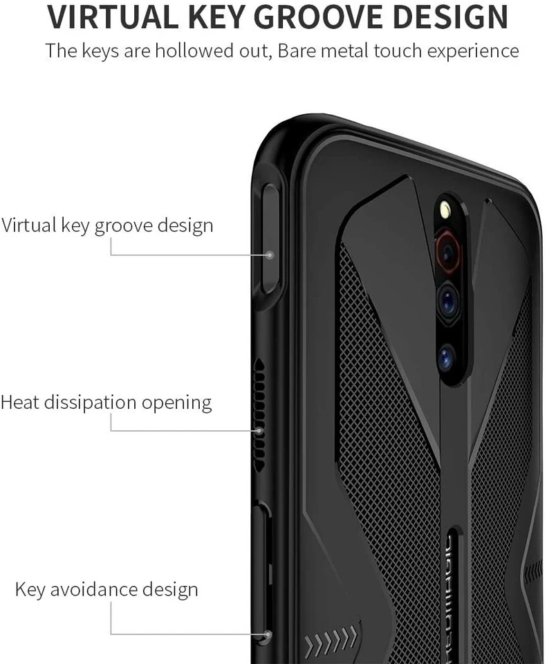 Capa protetora TPU flexível fina à prova de choque para ZTE nubia Red Magic 5S 5G - Imagem 4 de 4