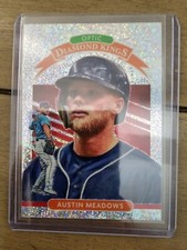 Austin Meadows 2020 Optic Diamond Kings White Sparkle SSP