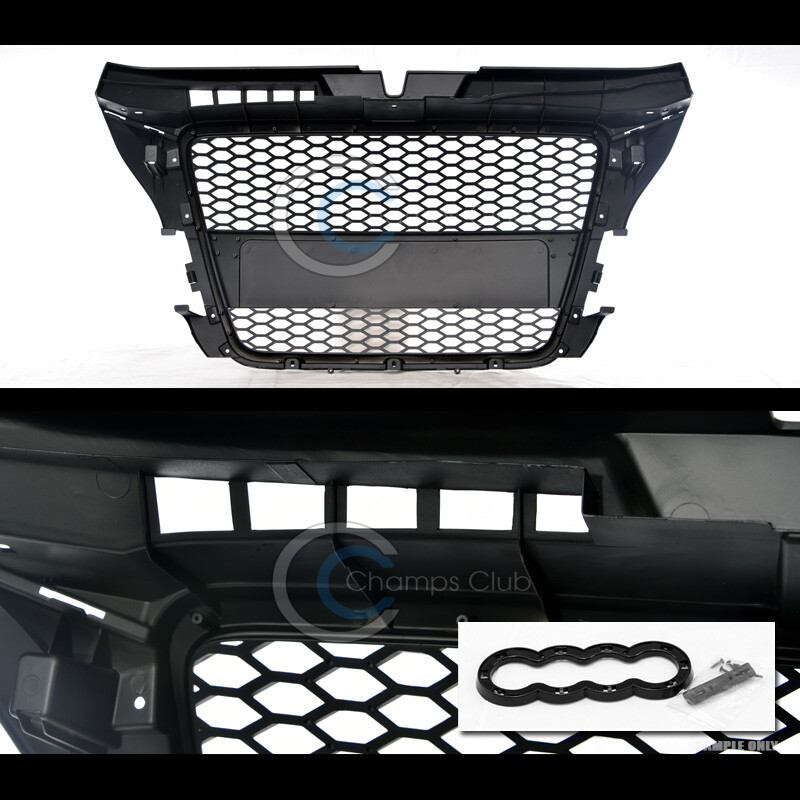 Fits 02-08 GMC Envoy Matte Black Mesh Front Hood Bumper Grill Grille Guard Abs 887120232340 Fits 02-08 GMC Envoy Matte Black Mesh Front Hood Bumper Grill Grille Guard Abs 887120232340