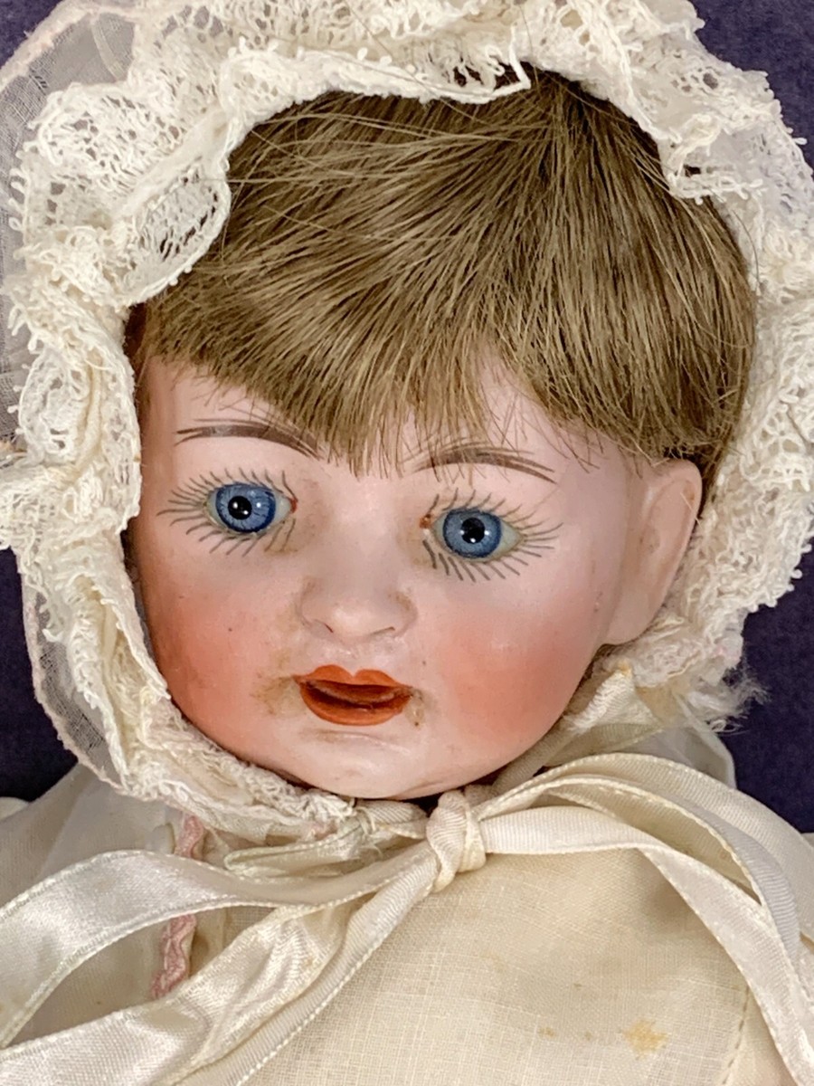 Ancienne Tête De Poupée Hertel & Schwab - Modèle 152/7 - 1910 - France