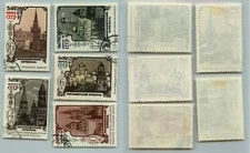 Russia USSR 1967 SC 3409-3413 Z 3489-3493 used . rtb7942