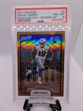 2021 Panini Prestige Franchise Favorites Xtra Points Orange /75 Amari Cooper #3