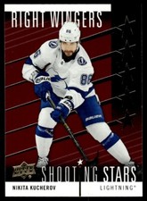 2019-20 Upper Deck Shooting Stars Right Wingers Red Nikita Kucherov Tampa Bay