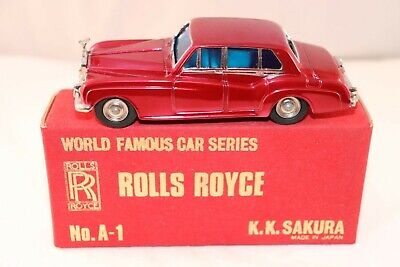 Miniature K.K SAKURA NO 7 – Rolls Royce 1/43, Diecast, Made In Japan