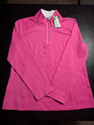 NWT WOMEN'S FAIRWAY & GREENE WELLS PULLOVER, SIZE: XL, COLOR: AZALEA (J566)