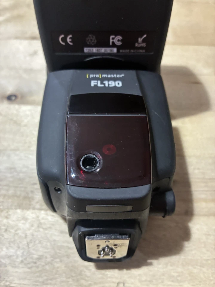 Canon Promaster FL190 TTL Flash For Canon Code 7253 - Image 2 of 4