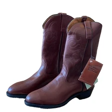 VTG Red Wing Leather Boots Made In USA Steel toe PT83 Size 13B *NO RETURNS! READ