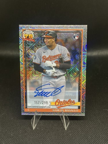 Samuel Basallo [Autograph] #91C-30 2026 Topps 1991 Chrome card