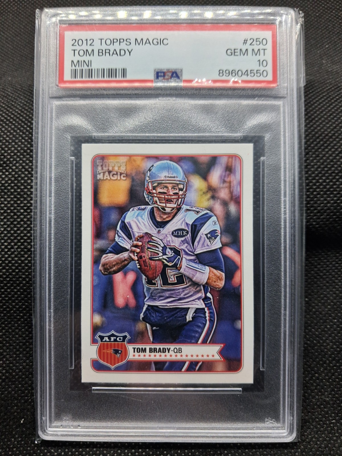 Tom Brady 2012 Topps Magic Mini PSA 10