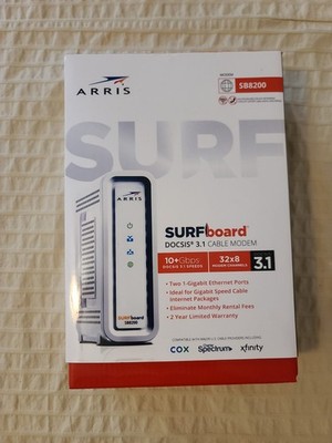 ARRIS SURFboard SB8200 DOCSIS 3.1 Cable Modem