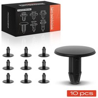 Frankberg 10X NYLON-CLIP Schwarz Passend FüR Honda Accord Civic CR-V