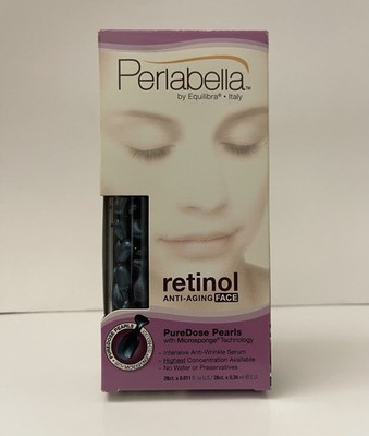Perlabella by Equilibra retinol anti aging face pearls - Discontinued