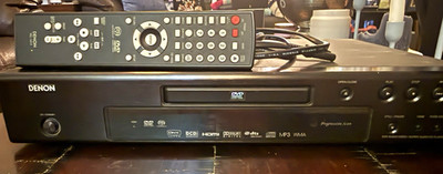 Denon DVD-758 Progressive Scan DVD Player HDMI 480p Region 1 Black
