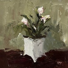 STUDIO SALE OiL Jane Roose Cornwall Contemporary Painter Abstract Impressionism