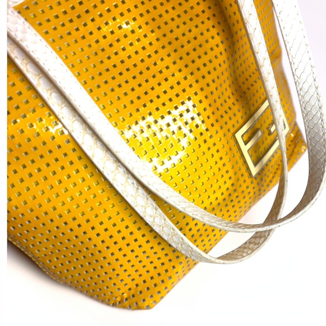 FENDI handbag Patent Leather Authentic — image 10