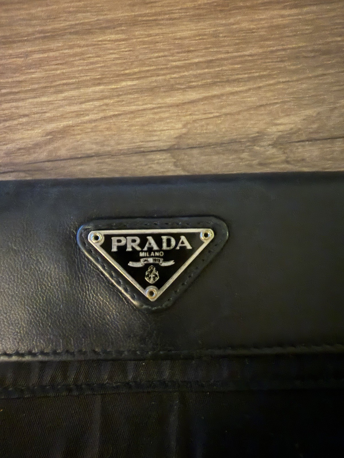 Prada Nylon Top Handle Bag With Matching Wallet thumbnail 15