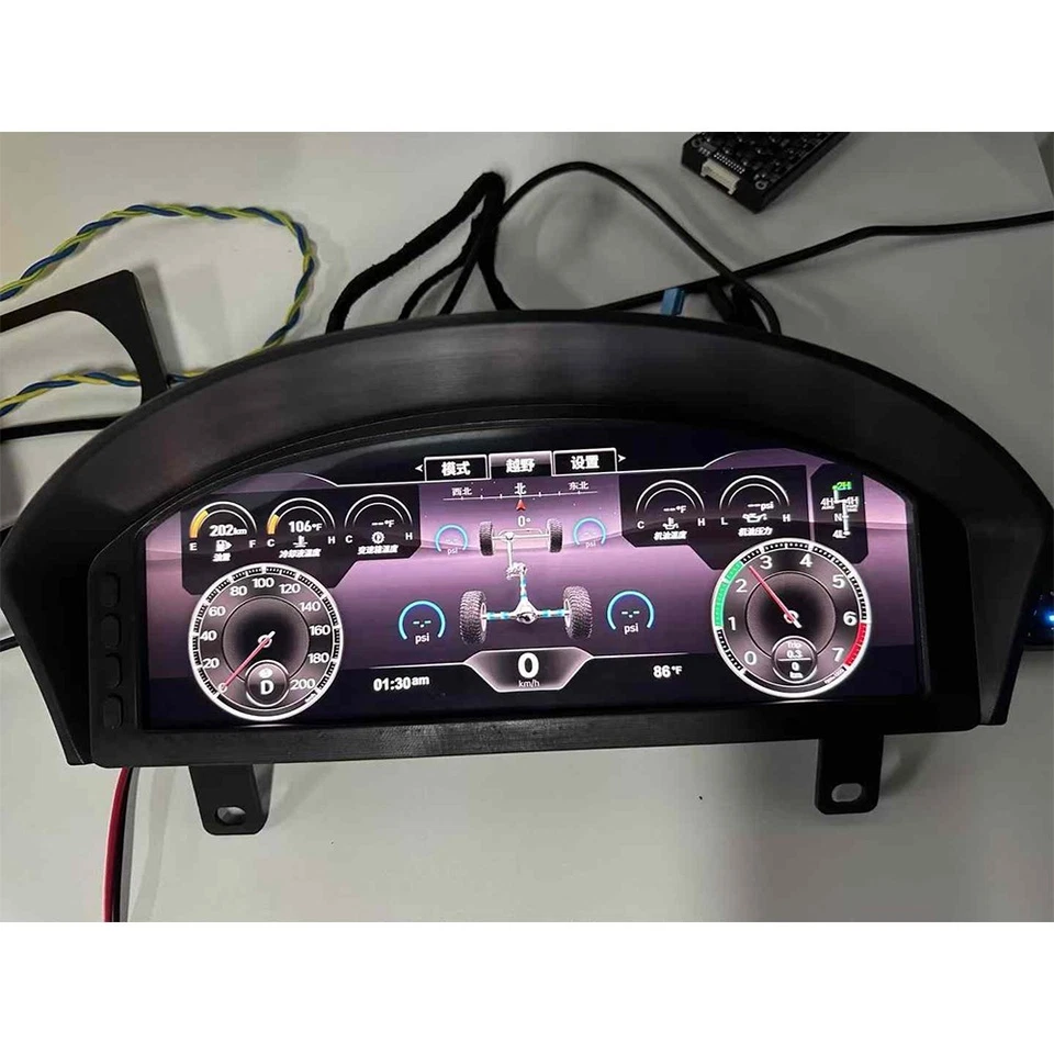 Panel LCD panel de instrumentos para Land Rover Defender 2012-2016 para automóvil Foto 2 de 4