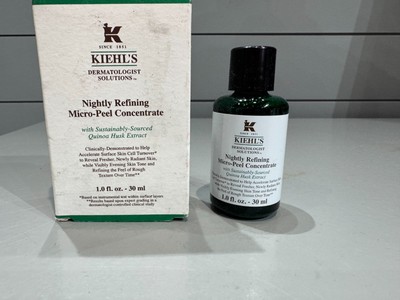 Kiehl's Nightly Refining Micro-Peel Concentrate 1 oz / 30 ml NIB 