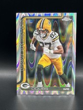 2025 TOPPS CHROME RAYWAVE REFRACTOR #106 ROMEO DOUBS PACKERS