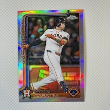 Topps Chrome Update Series 2025 Victor Caratini Refractor #USC57 Astros MLB