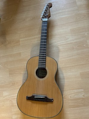 Fender Sonoran 3/4 mit Gepolsterter Tasche Schwarz Gebraucht