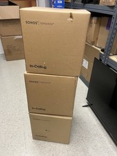 SONOS In Ceiling by Sonance White Speakers X 3 Pairs - INCLGWW1 6.5 inch 