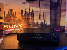 Sony SLV-E700 Video Cassette Recorder Working Order No Remote