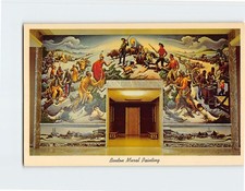 Postcard Benton Mural Painting Harry S. Truman Library Independence Missouri USA