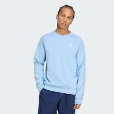 adidas men Trefoil Essentials Crew Sweatshirt