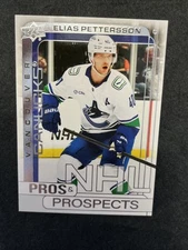 24-25 UD Extended Series Pros And Prospects PP-21 Elias Pettersson