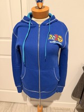 Disney Parks Walt Disney World Hoodie 2020 Blue Zip Up Sweatshirt Small Mickey