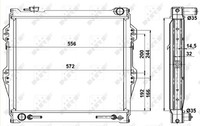 NRF 52091 KüHler, MotorküHlung FüR Toyota, VW