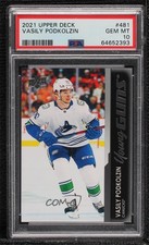 2021-22 Upper Deck Series 2 Young Guns Vasily Podkolzin #481 PSA 10 GEM MT 0n9q