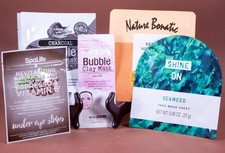 Facial Masks Eye Strips Mixed Lot of 6 NEW