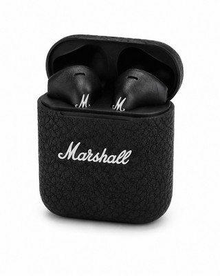 Marshall Minor III Style Wireless Earbuds Bluetooth Kopfhörer Schwarz Hülle