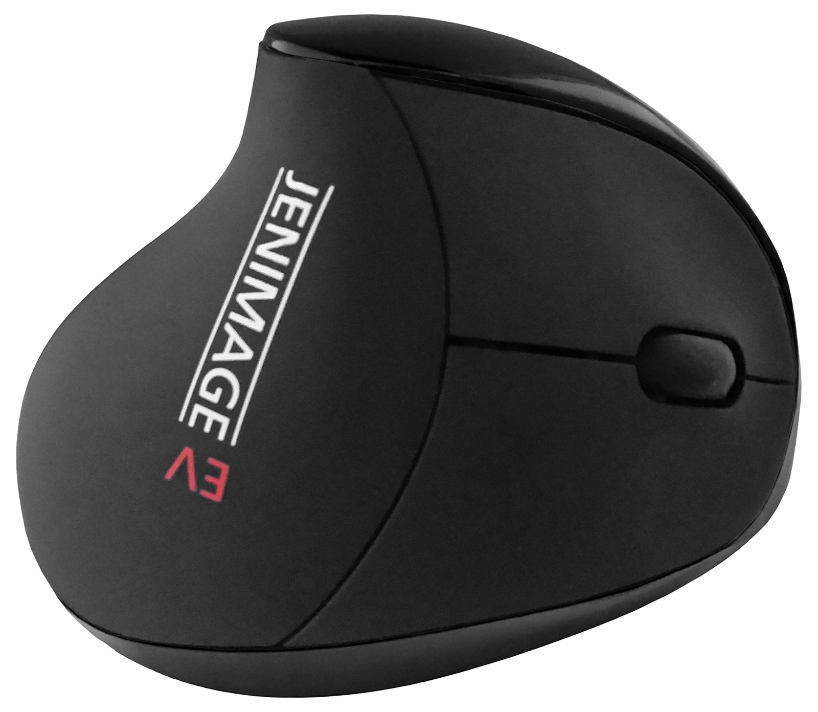 Jenimage Ergonomic Wireless Mouse   Vertical Mouse Wireless in Black   Ergo Mous