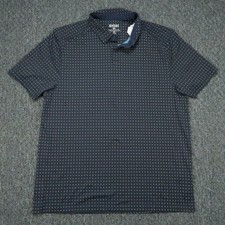Rhone Shirt Mens Large Blue Performance Polo ...
