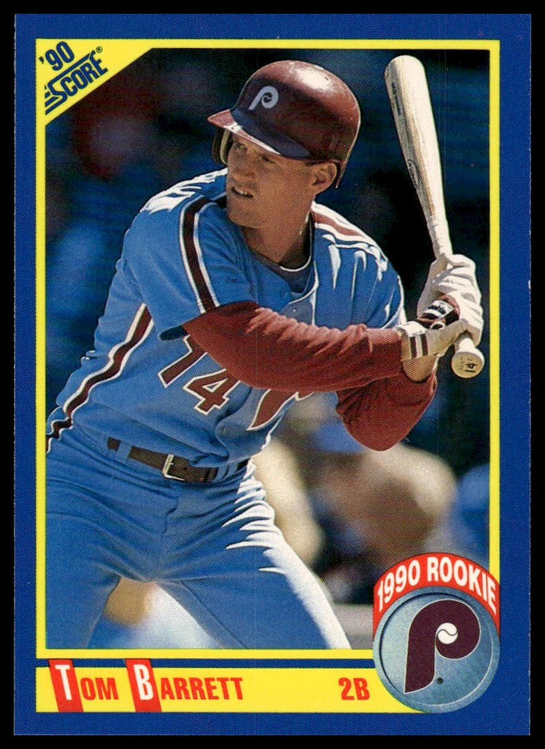 1990 Score #633b Tom Barrett