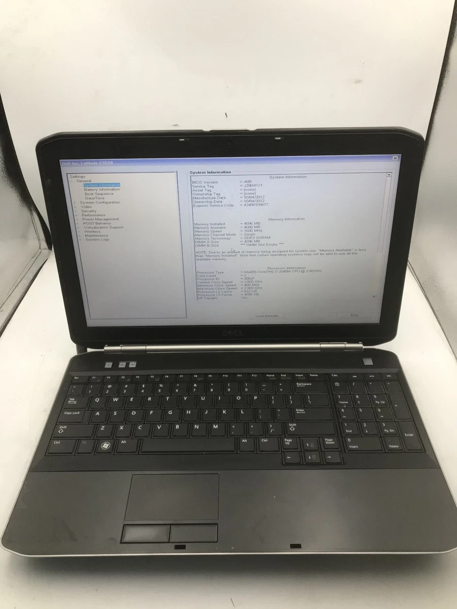 Dell Latitude E5520 for sale - eBay
