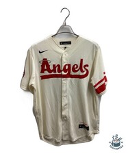 NIKE CITY CONNECT LIMITED JERSEY / Baseball Shirt Size: M Beige Men T770-ANCC