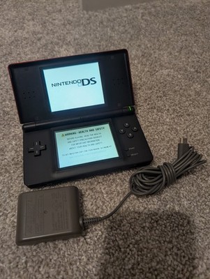 Nintendo DS Lite Crimson Handheld System - Red/Black