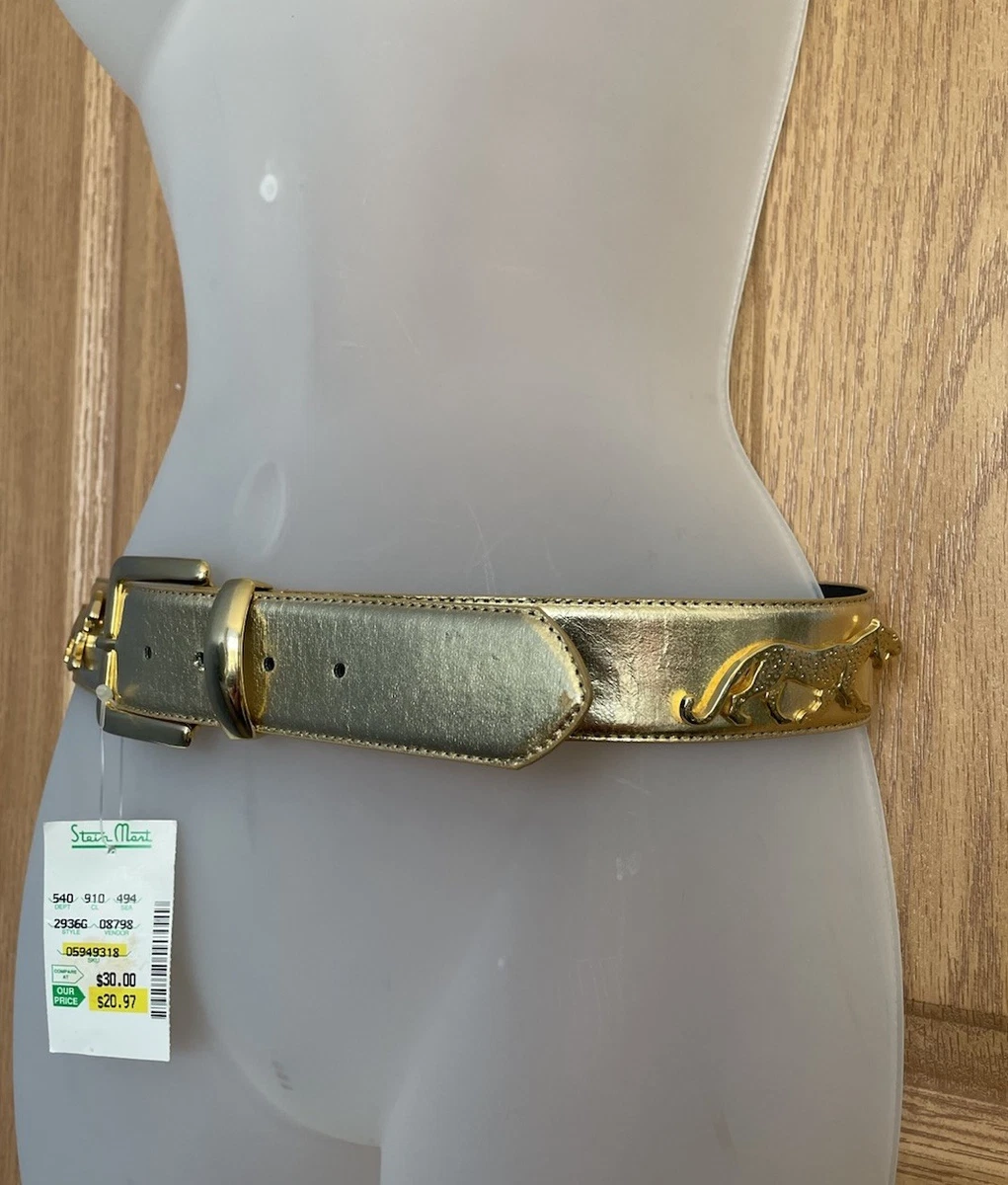 Patent Leather Leopard Belts for Women for sale | eBay display picture 3